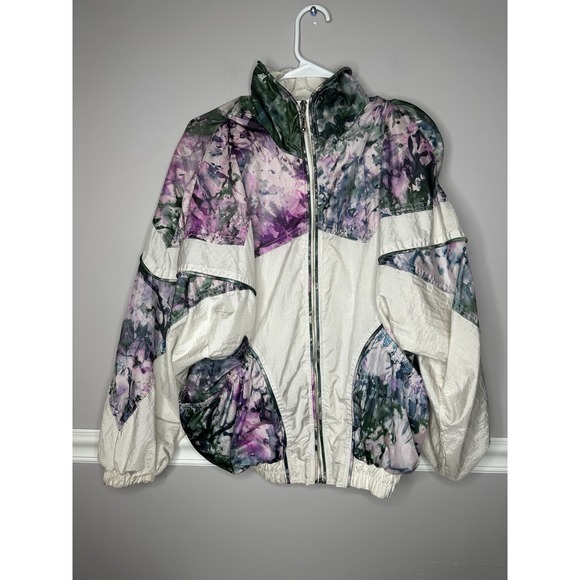 Vintage East West Panda‎ Group Track Jacket Windbreaker  80s/90s Women's Medium - Picture 1 of 12